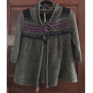 FREE PEOPLE Fair Isle Sweater Size Medium